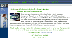 Desktop Screenshot of huckscatfish.com